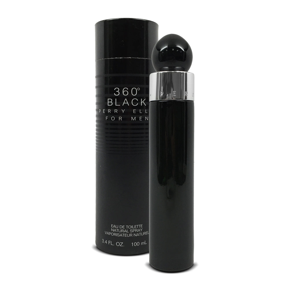 360 Black by Perry Ellis for Men - 3.4 oz EDT Spray