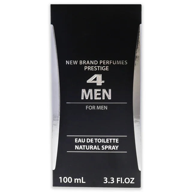 4 Men by New Brand for Men - 3.3 oz EDT Spray