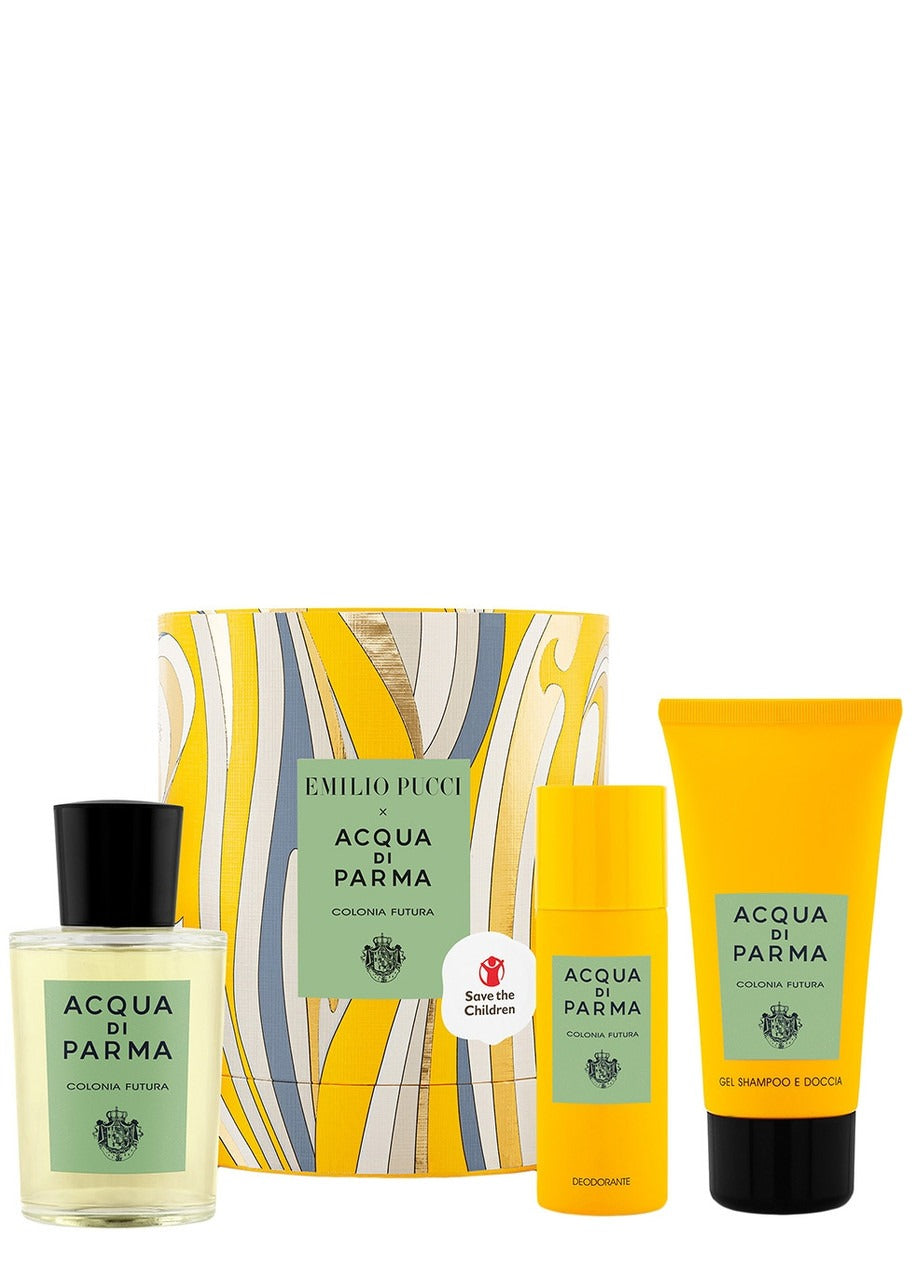 Acqua Di Parma x Emilio Pucci Colonia Futura by Acqua Di Parma, 3 Piece Gift Set for Unisex