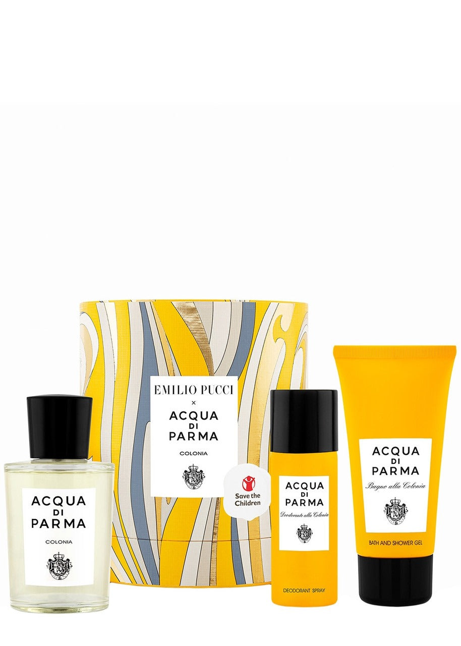 Acqua Di Parma x Emilio Pucci Colonia by Acqua Di Parma, 3 Piece Gift Set for Unisex