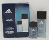 Adidas Moves by Adidas, 2 Piece Gift Set for Men