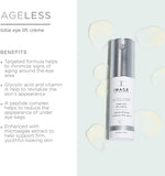 Ageless Total Eye Lift Creme by Image for Unisex - 0.5 oz Cream