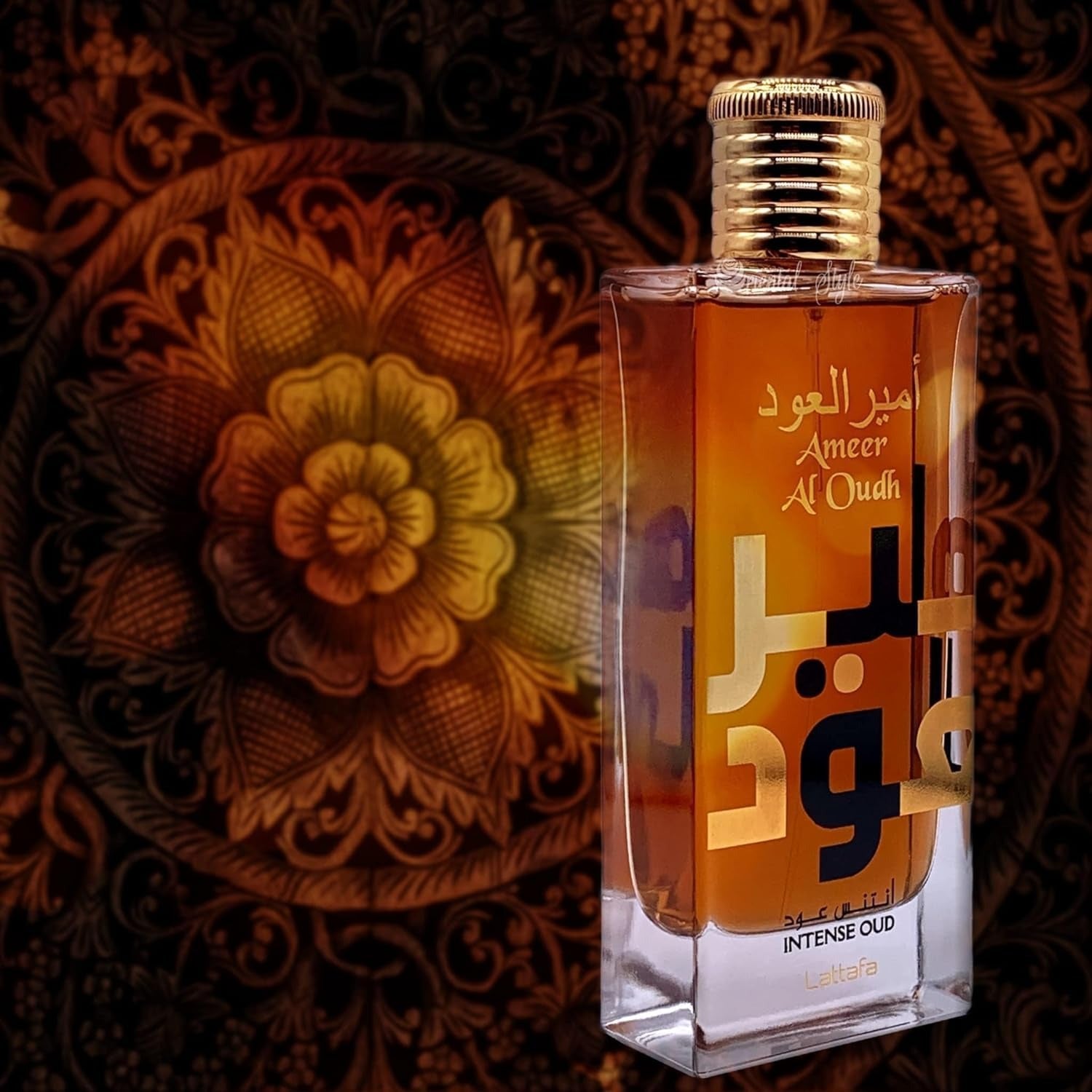 Ameer Al Oudh Intense Oud by Lattafa, 3.4 oz Eau De Parfum Spray for Unisex