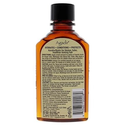 Argan Oil Hair Treatment by Agadir for Unisex - 4 oz Treatment