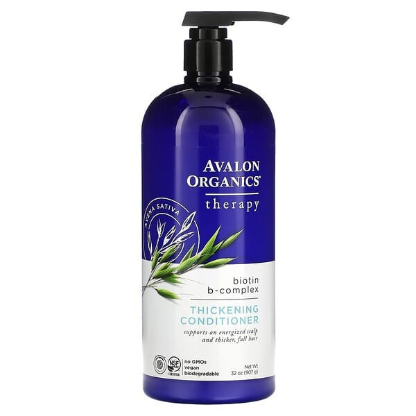 Avalon Organics, Thickening Conditioner, Biotin B-Complex, 32 oz (907 g)