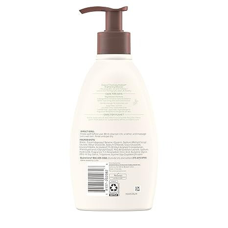 Aveeno, Positively Radiant, Brightening Cleanser , 11 fl oz (325 ml)