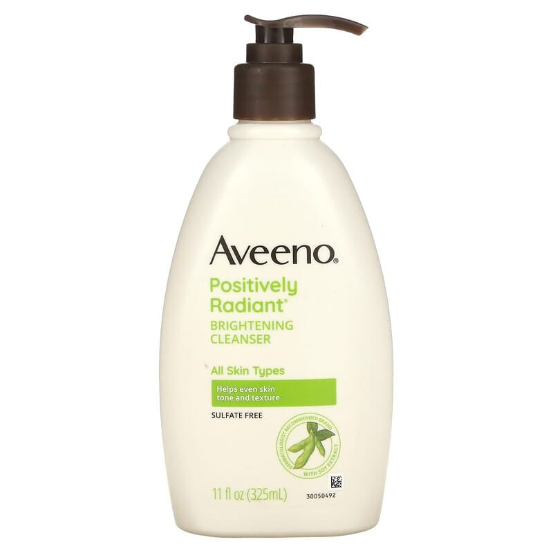 Aveeno, Positively Radiant, Brightening Cleanser , 11 fl oz (325 ml)