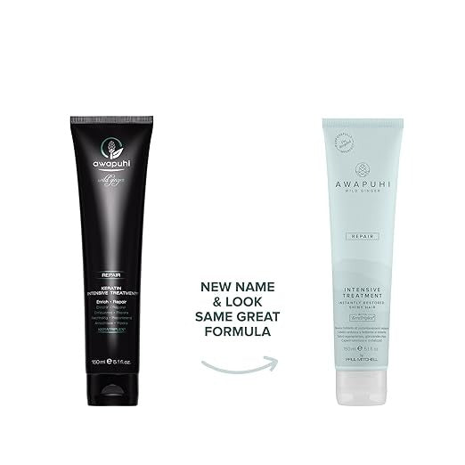 Awapuhi Wild Ginger Keratin Intensive Treatment by Paul Mitchell for Unisex - 5.1 oz Treatment