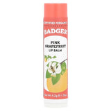 Badger, Lip Balm, Pink Grapefruit, 0.15 oz (4.2 g)