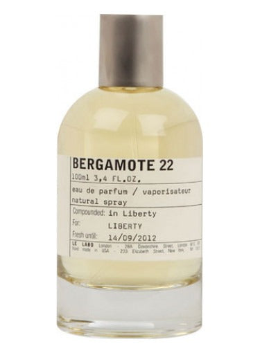 Bergamotte 22 by Le Labo for Unisex - 3.4 oz EDP Spray