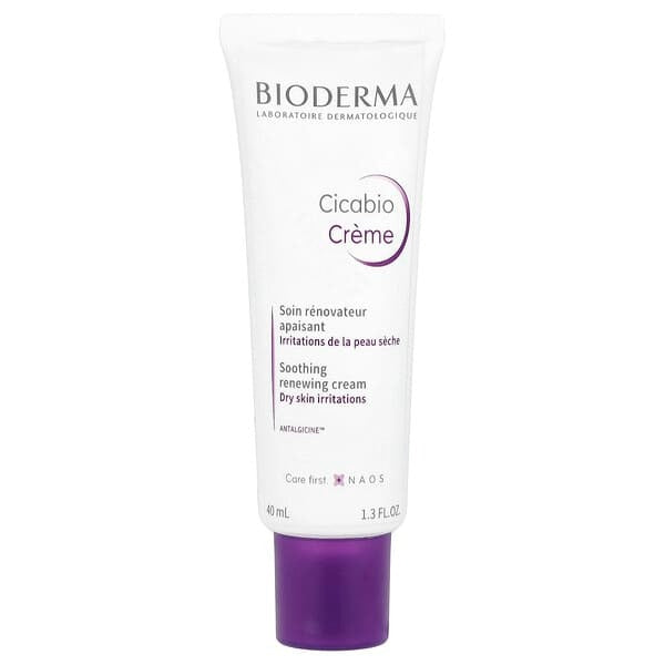 Bioderma, Cicabio Creme, Soothing Renewing Care, 1.3 fl oz (40 ml)