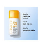 Broad Spectrum SPF 50 Mineral Sunscreen Fluid for Face by Clinique for Women - 1 oz Sunscreen