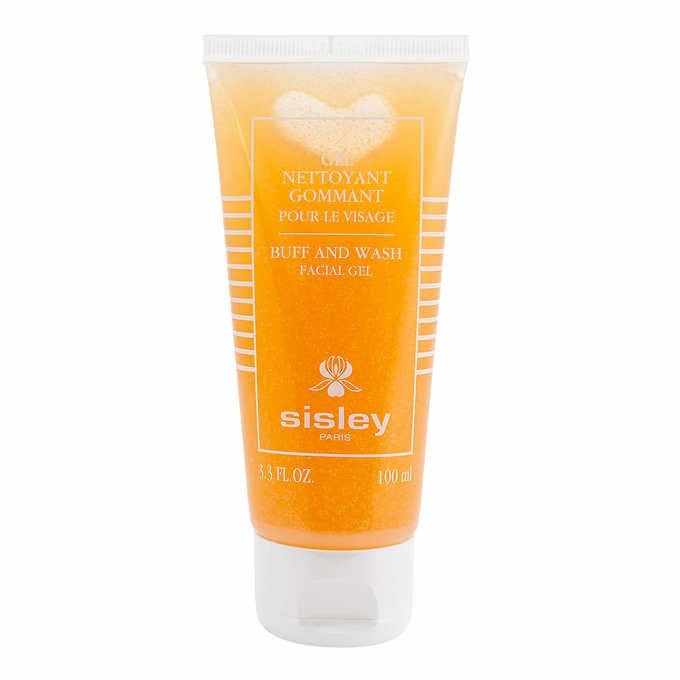 Buff and Wash Facial Gel by Sisley for Unisex - 3.3 oz Gel