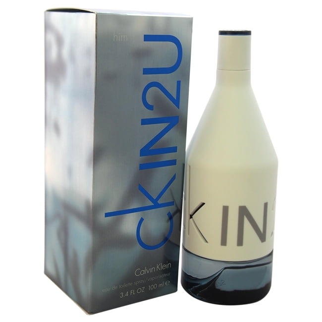 CKIN2U by Calvin Klein for Men - 3.4 oz EDT Spray (Tester)