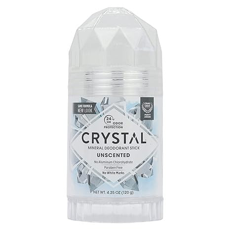 CRYSTAL, Mineral Deodorant Stick, Unscented, 4.25 oz (120 g)