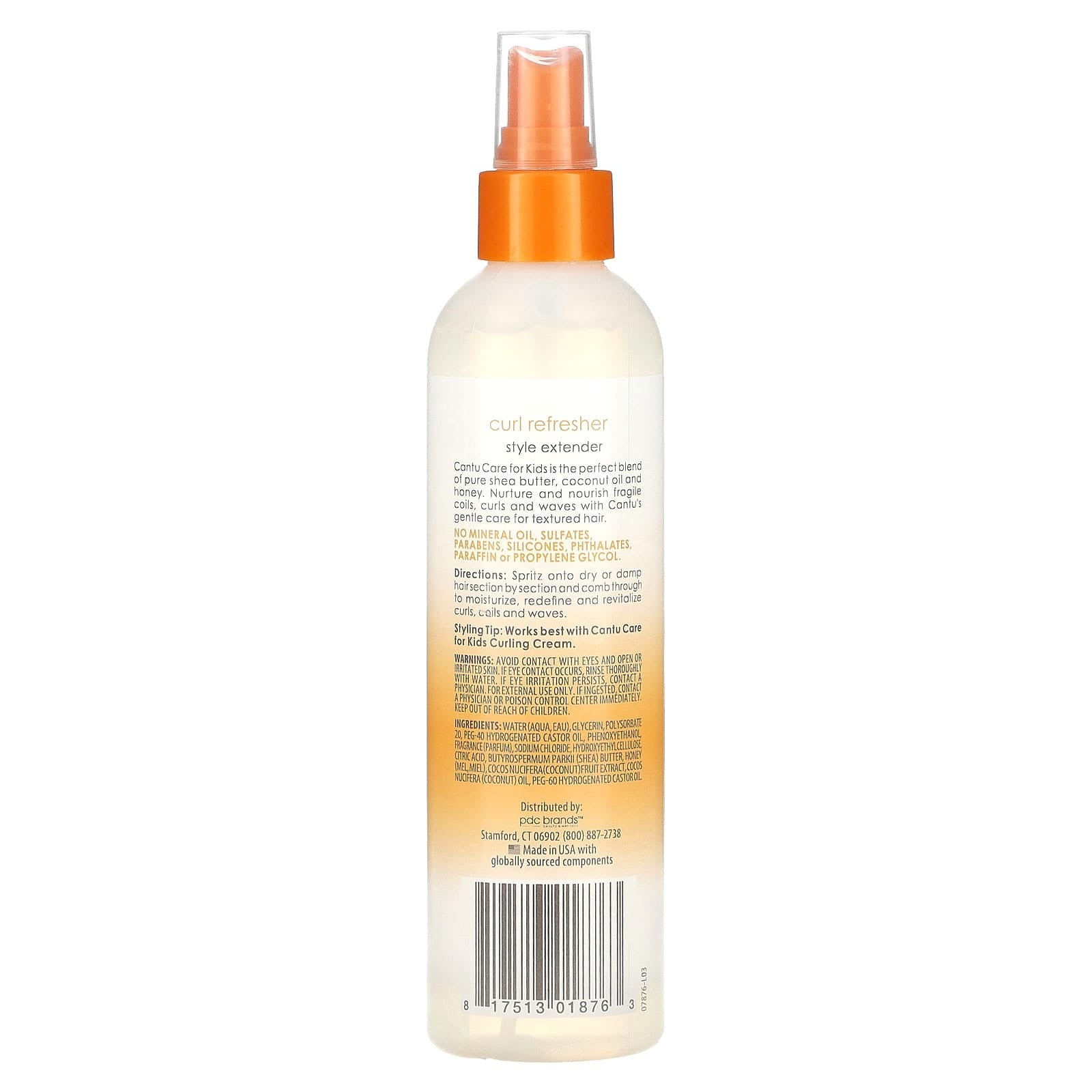 Cantu, Care For Kids, Curl Refresher, 8 fl oz (236 ml)