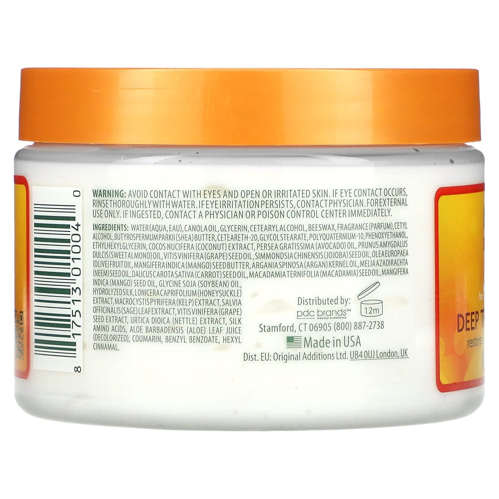 Cantu, Shea Butter for Natural Hair, Deep Treatment Masque, 12 oz (340 g)