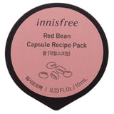 Capsule Recipe Pack Mask - Red Bean by Innisfree for Unisex - 0.33 oz Mask