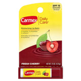 Carmex, Daily Care, Moisturizing Lip Balm, SPF 15, Fresh Cherry, 0.15 oz (4.25 g)