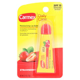 Carmex, Daily Care, Moisturizing Lip Balm, Strawberry, SPF 15, 0.35 oz (10 g)