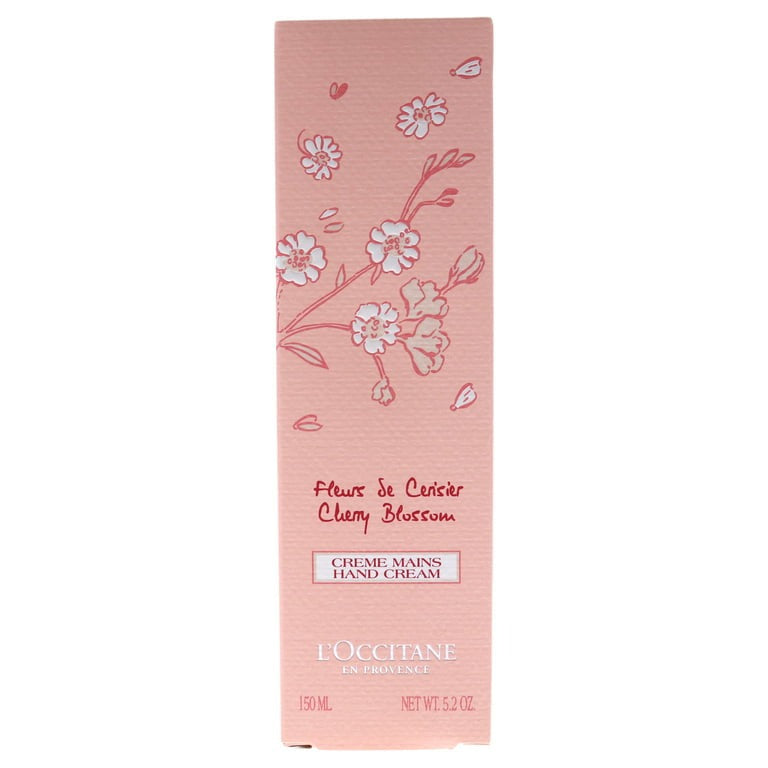 Cherry Blossom Hand Cream by LOccitane for Unisex - 5.2 oz Cream