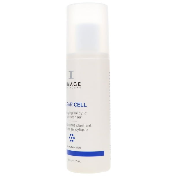 Clear Cell Salicylic Gel Cleanser by Image for Unisex - 6 oz Cleanser