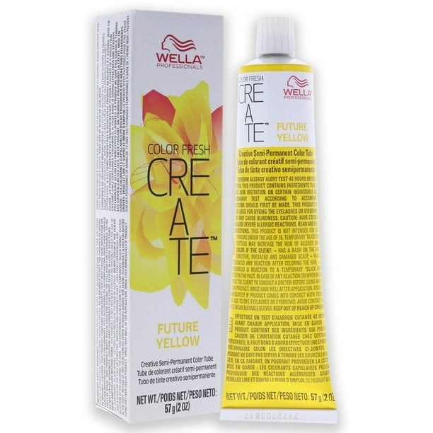 Color Fresh Create Semi-Permanent Color - Future Yellow by Wella for Unisex - 2 oz Hair Color