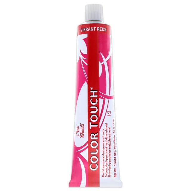 Color Touch Demi-Permanent Color - 4 5 Medium Brown-Red-Violet by Wella for Unisex - 2 oz Hair Color