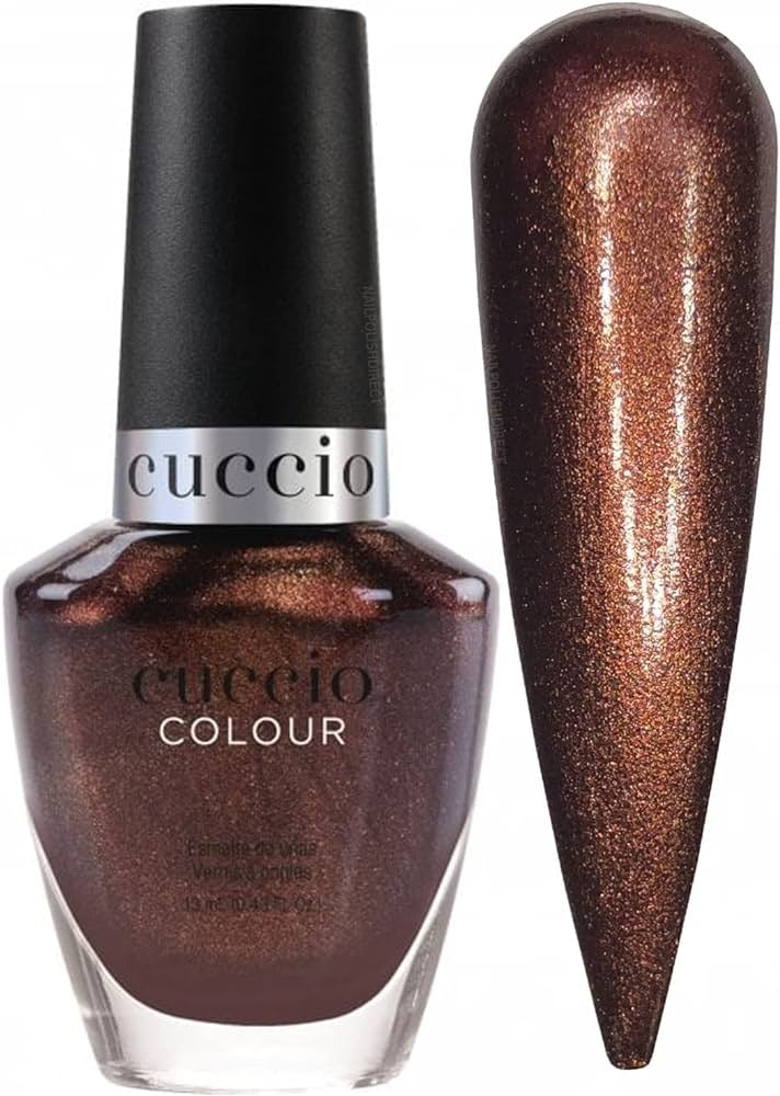 Colour Nail Polish - Brownie Points by Cuccio Colour for Women - 0.43 oz Nail Polish