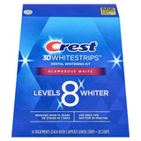 Crest, 3D Whitestrips, Dental Whitening Kit, Glamorous White, 28 Strips