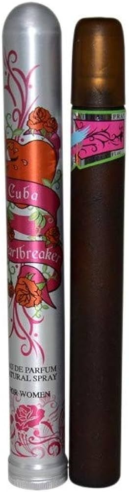 Cuba Heartbreaker by Cuba for Women - 1.17 oz EDP Spray - Pack of 2