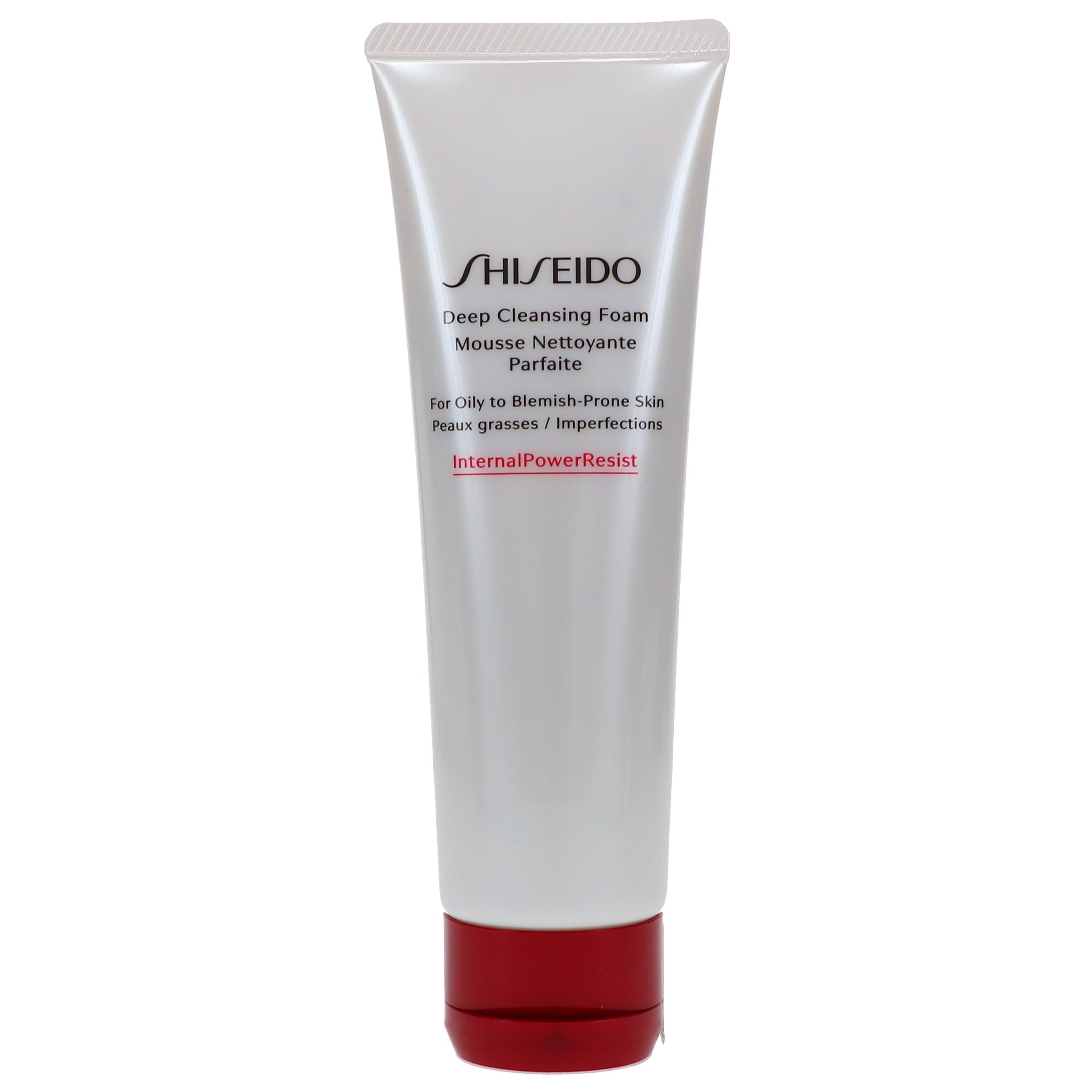 Deep Cleansing Foam by Shiseido for Women - 4.4 oz Cleanser