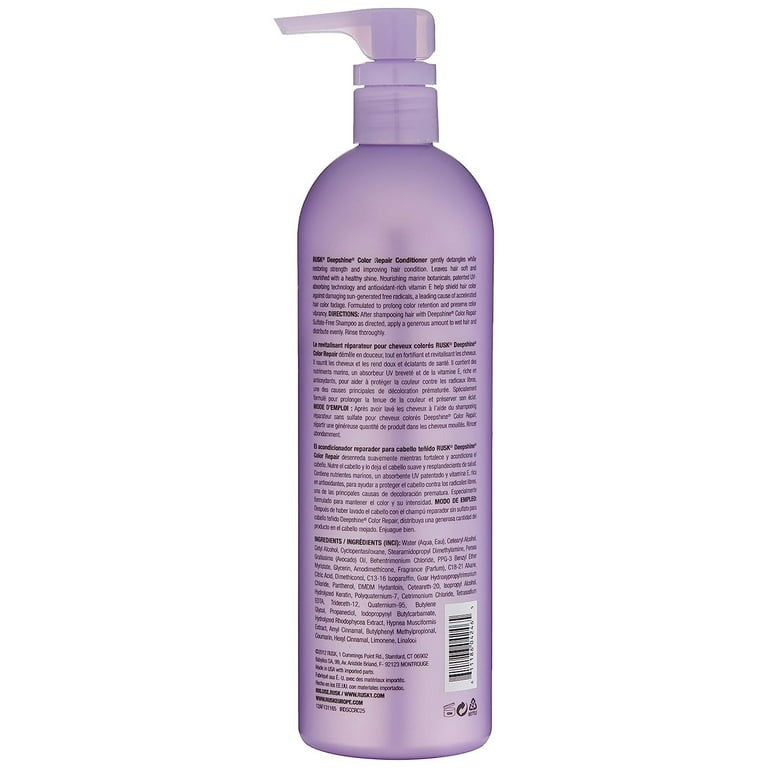 Deepshine Color Repair Conditioner by Rusk for Unisex - 25 oz Conditioner