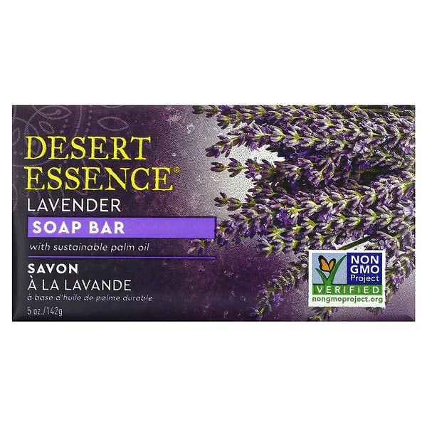 Desert Essence, Soap Bar, Lavender, 5 oz (142 g)