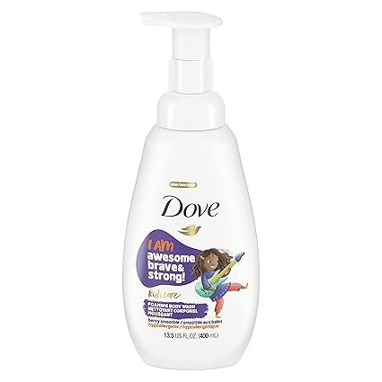 Dove, Kids Care, Foaming Body Wash, Berry Smoothie, 13.5 fl oz (400 ml)