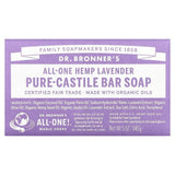 Dr. Bronner's, Pure Castile Bar Soap, All-One Hemp, Lavender, 5 oz (140 g)