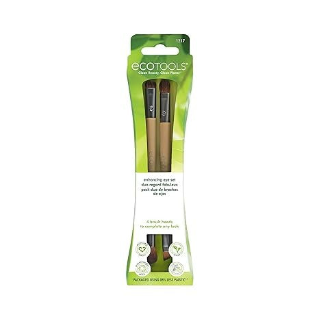 EcoTools, Enhancing Eye Brush Set, 2 Piece Set