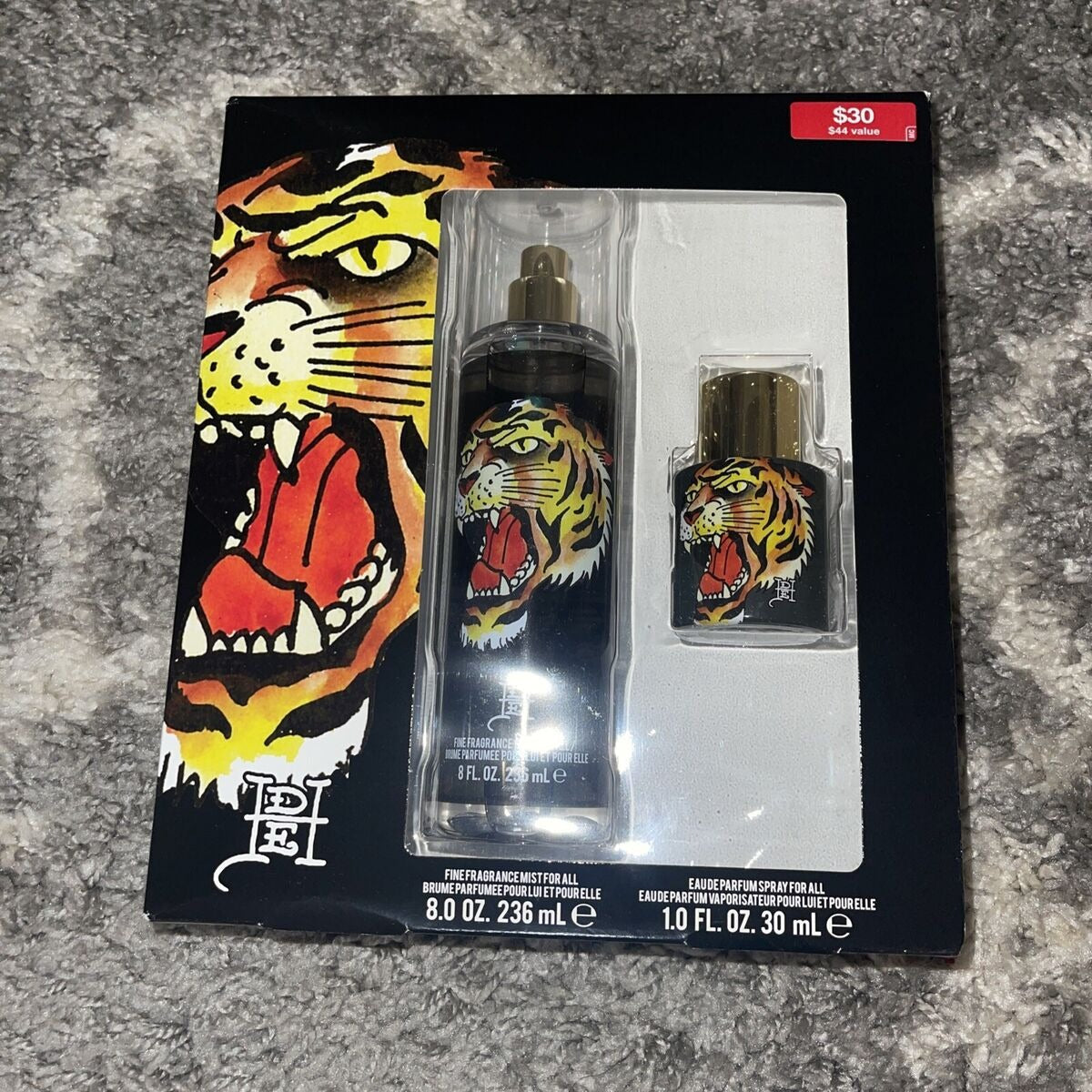 Ed Hardy Tiger Ink by Ed Hardy, 2 Piece Gift Set for Unisex