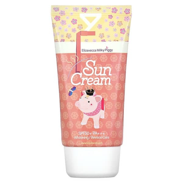 Elizavecca, Milky Piggy, Sun Cream, SPF 50+, PA+++, 1.69 fl. (50 ml)