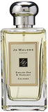 English Oak and Hazelnut by Jo Malone for Unisex - 3.4 oz Cologne Spray