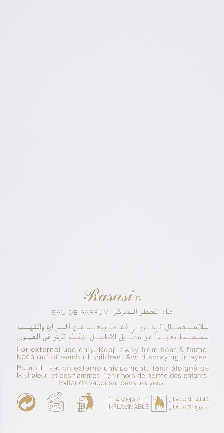 Enteash by Rasasi for Unisex - 3.38 oz EDP Spray