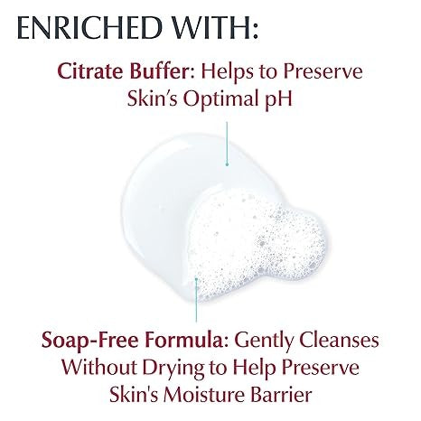 Eucerin, Advanced Cleansing, Body and Face Cleanser, Fragrance Free, 16.9 fl oz (500 ml)