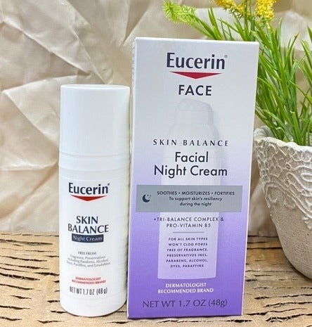 Eucerin, Skin Balance, Facial Night Cream, 1.7 oz (48 g)