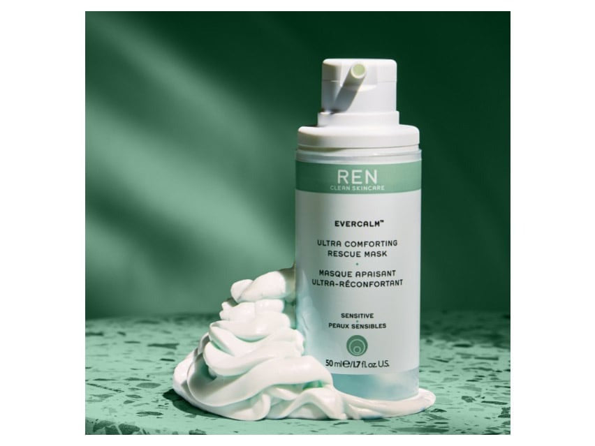 Evercalm Ultra Comforting Rescue Mask by REN for Unisex - 1.7 oz Mask