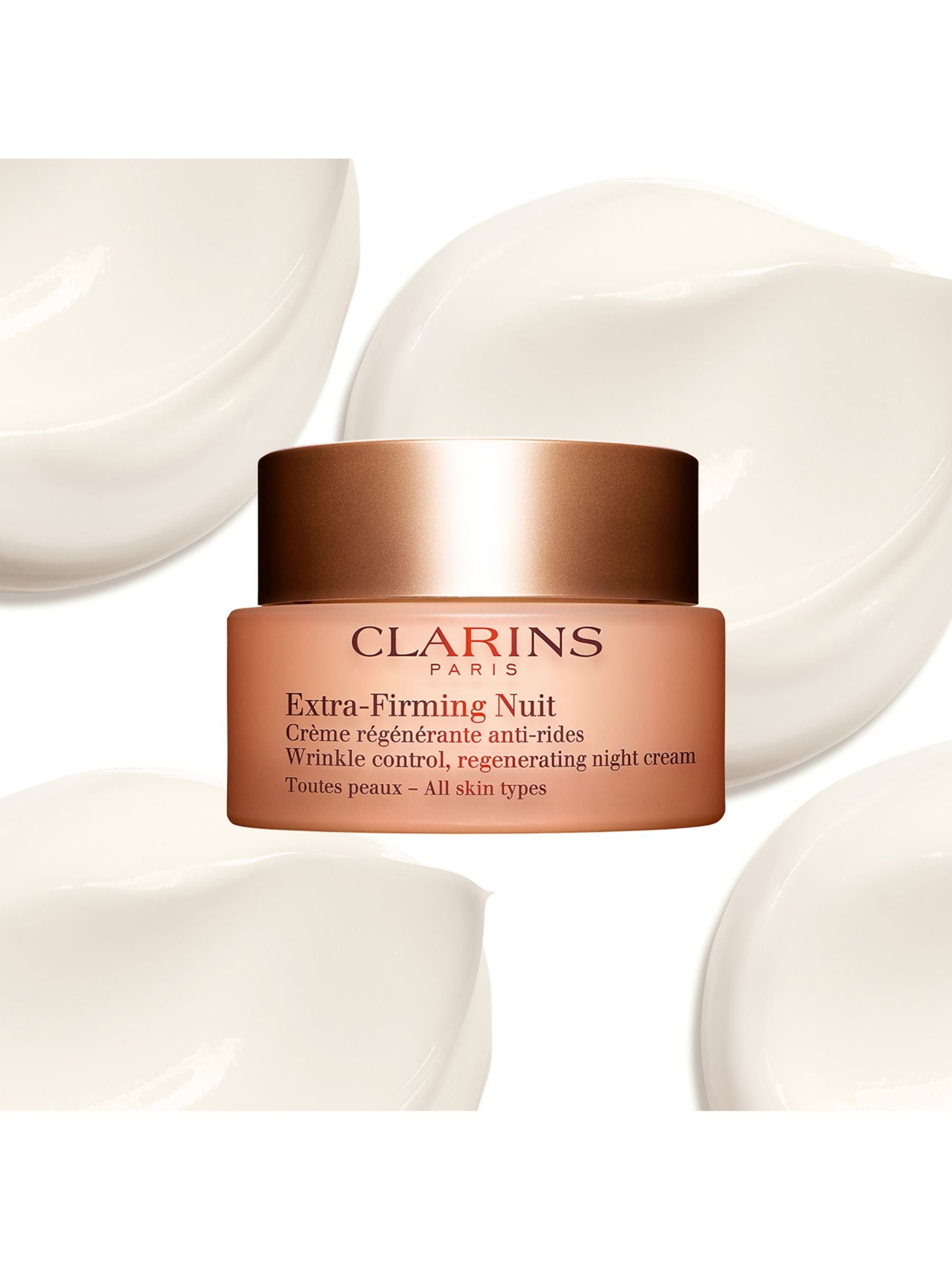 Extra Firming Night Cream for all Skin Types by Clarins for Unisex - 1.7 oz Cream