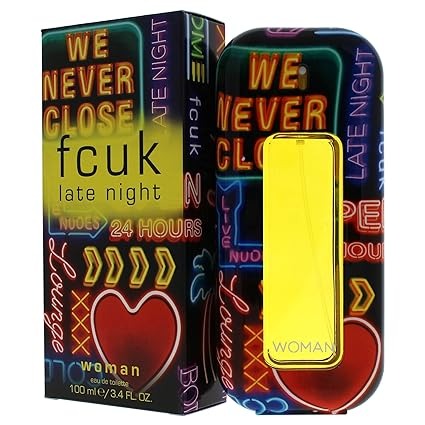 Fcuk Late Night by French Connection UK for Women - 3.4 oz EDT Spray