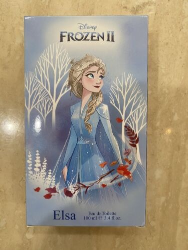 Frozen II Elsa by Disney, 3.4 oz Eau De Toilette Spray for Girls