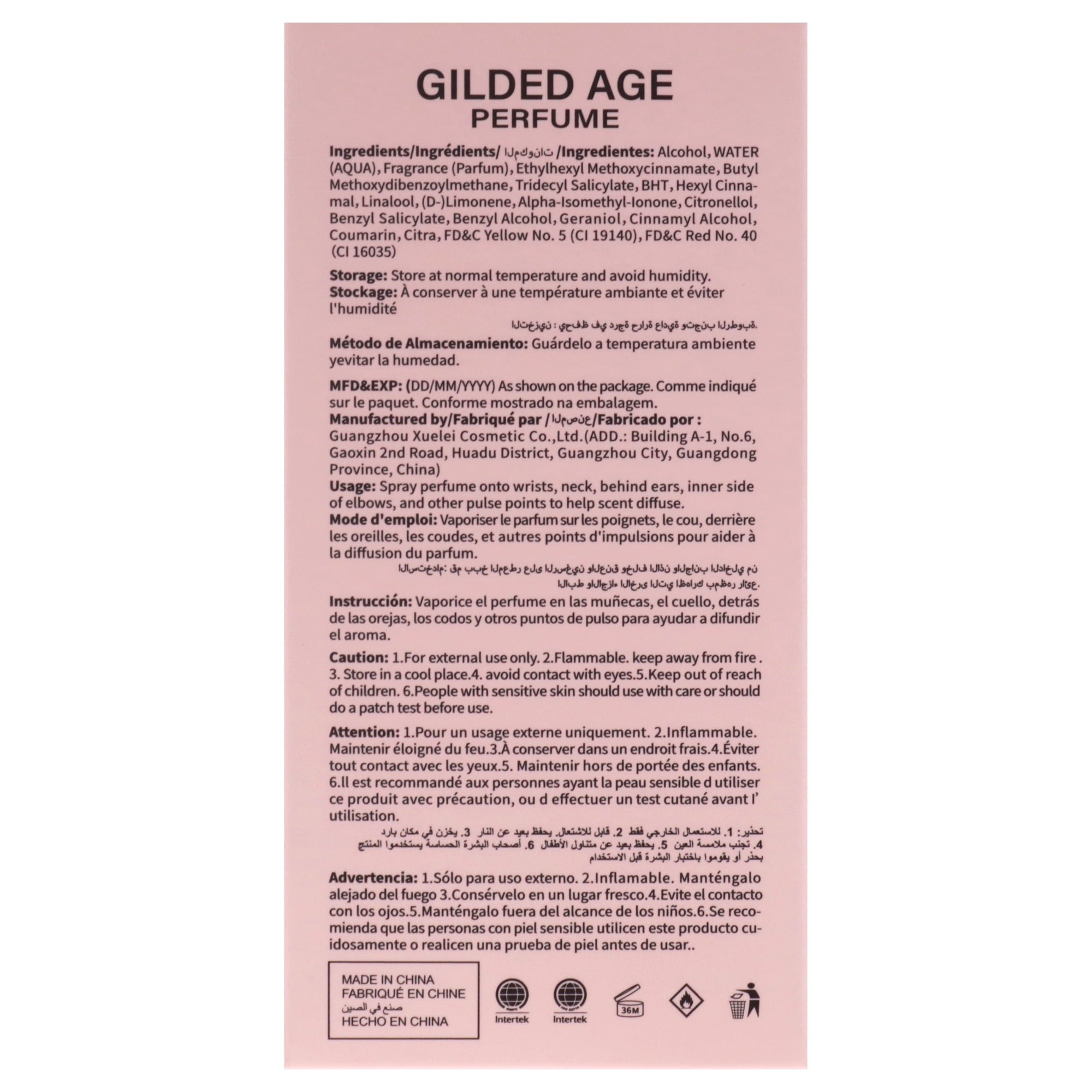 Gilded Age by Lonkoom for Women - 3.4 oz EDP Spray