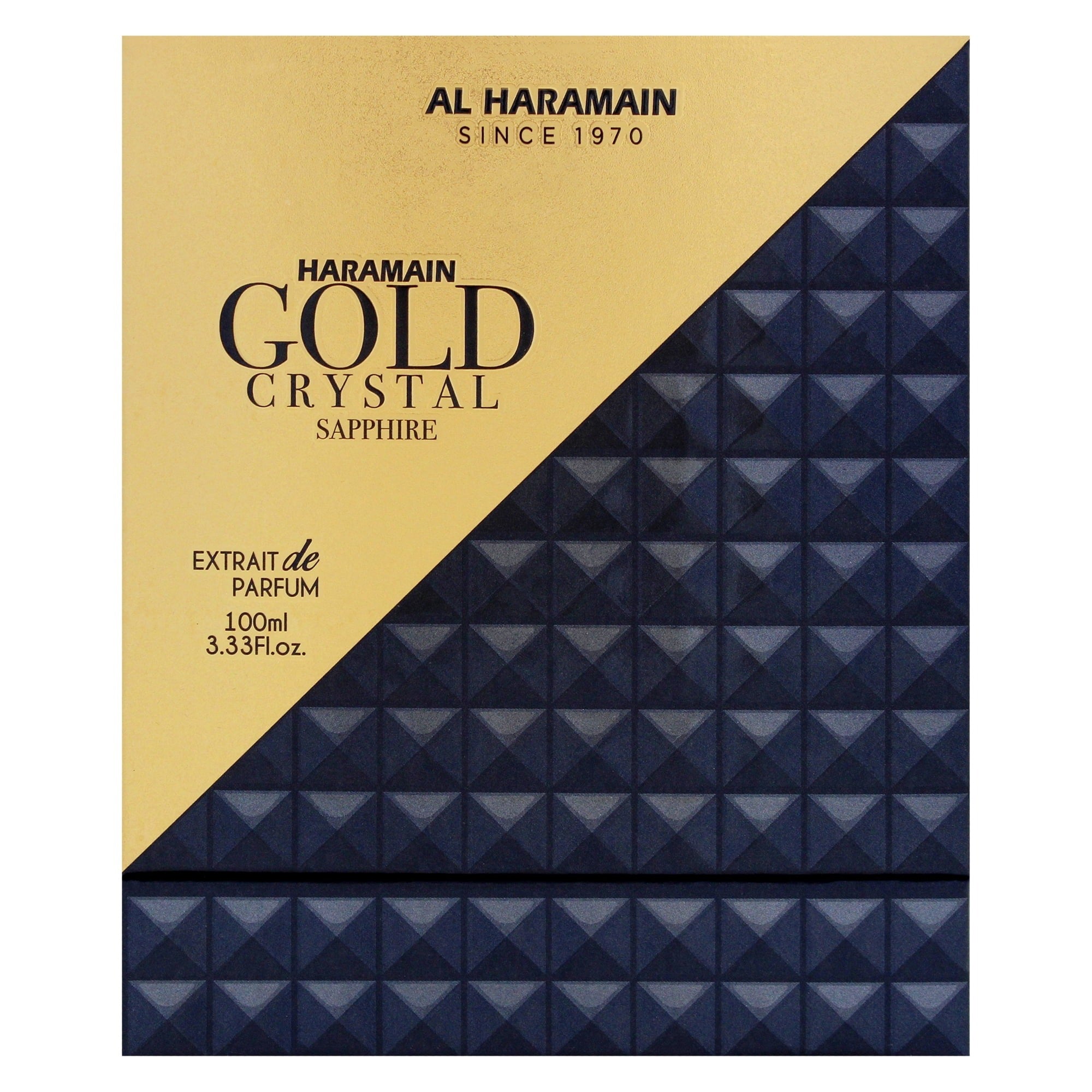 Gold Crystal Sapphire by Al Haramain for Unisex - 3.33 oz EDP Spray