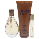 Guess Dare by Guess for Women - 3 Pc Gift Set 3.4oz EDT Spray, 0.5oz EDT Spray, 6.7oz Body Lotion